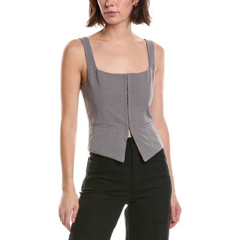 Nia Womens Brice Vest, Gray